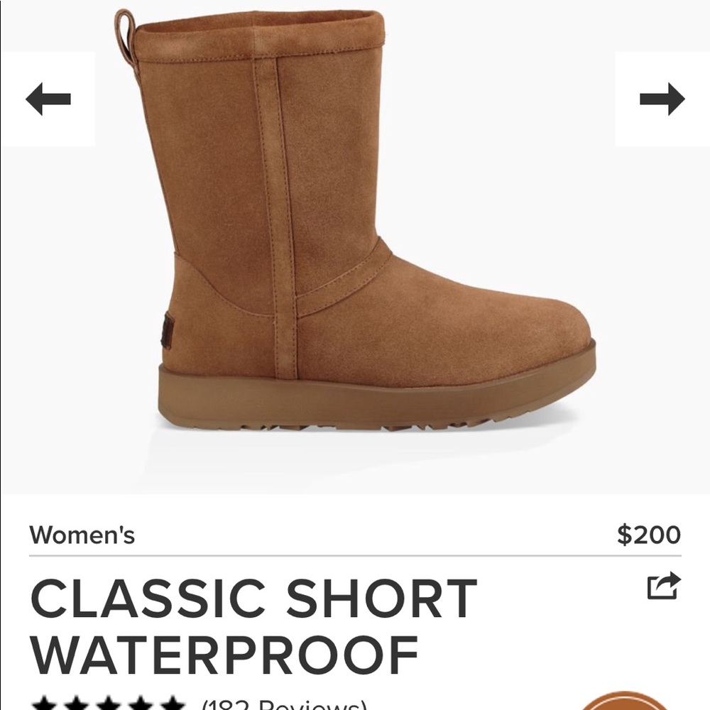 ❌❌SOLD❌❌Classic short waterproof boots